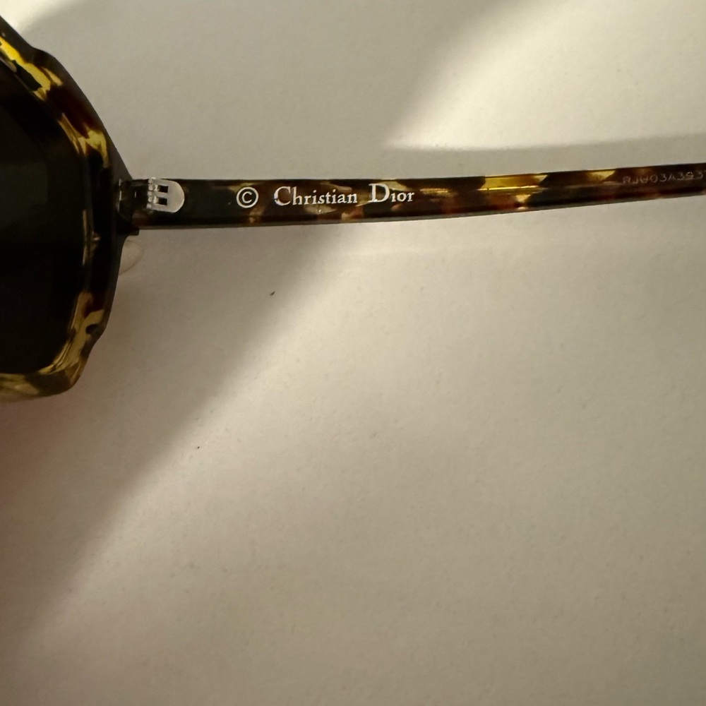 Dior Tortoise and Purple Sunglasses - Picture 3 of 3